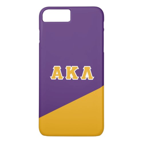 Alpha Kappa Lambda  Greek Letters iPhone 8 Plus7 Plus Case