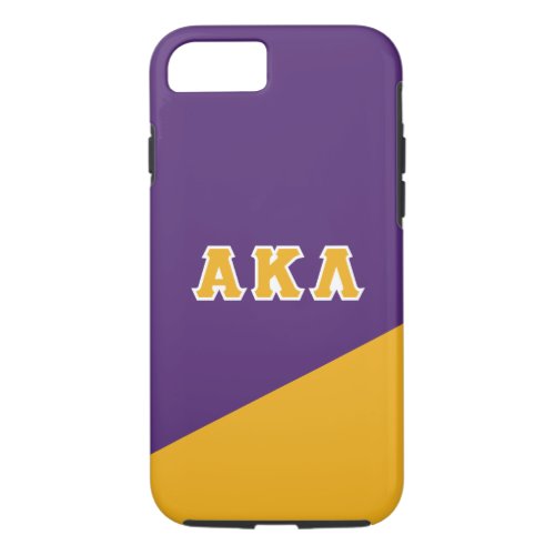 Alpha Kappa Lambda  Greek Letters iPhone 87 Case