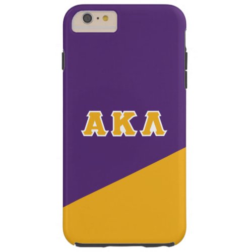 Alpha Kappa Lambda  Greek Letters Tough iPhone 6 Plus Case