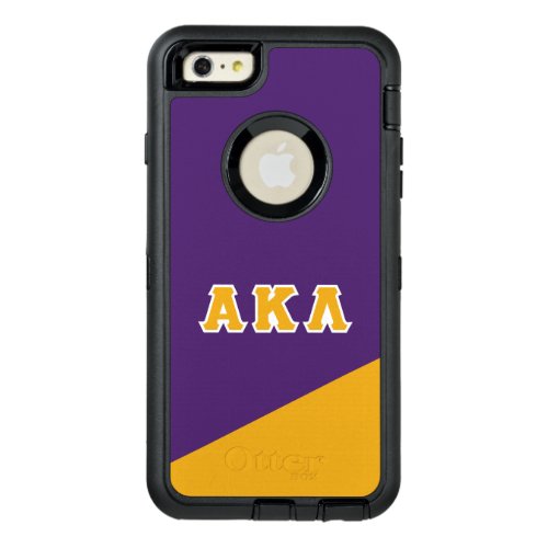 Alpha Kappa Lambda  Greek Letters OtterBox Defender iPhone Case