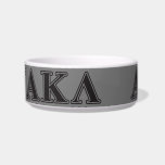 Alpha Kappa Lambda Purple Letters Bowl<br><div class="desc">Check out these official Alpha Kappa Lambda designs! Personalize your own Greek merchandise on Zazzle.com! Click the Customize button to insert your own name, class year, or club to make a unique product. Try adding text using various fonts & view a preview of your design! Zazzle's easy to customize products...</div>
