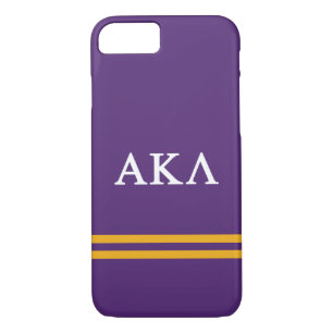 Alpha Kappa Lambda Sport Stripe iPhone 8/7 Case