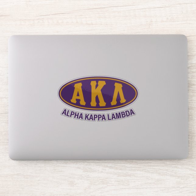 Alpha Kappa Lambda | Vintage Sticker (Computer)