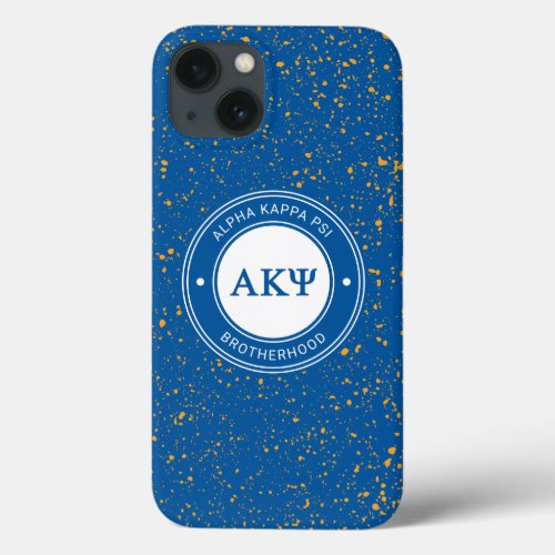 Alpha Kappa Psi  Badge iPhone 13 Case