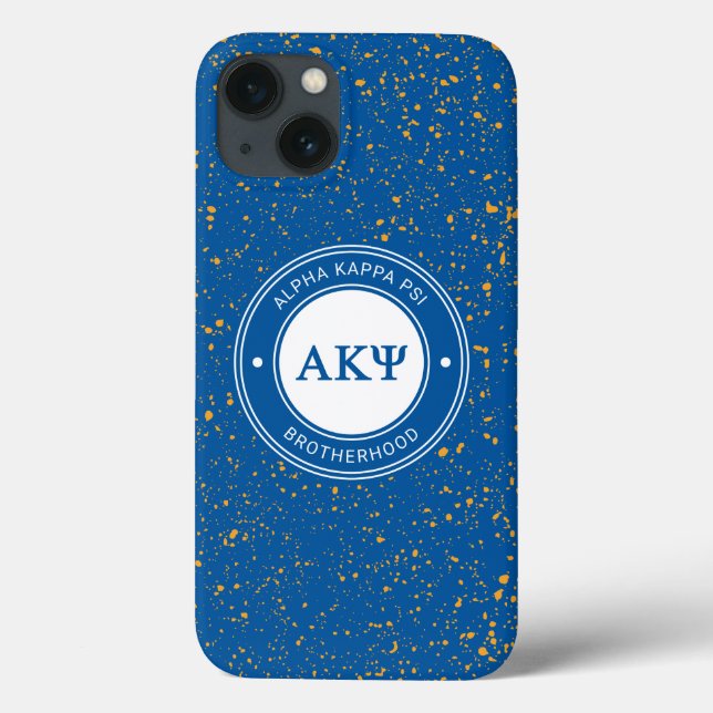 Alpha Kappa Psi | Badge Case-Mate iPhone Case (Back)