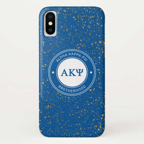 Alpha Kappa Psi  Badge iPhone X Case