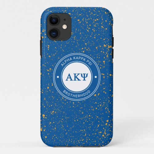 Alpha Kappa Psi  Badge iPhone 11 Case