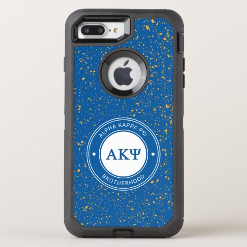 Alpha Kappa Psi  Badge OtterBox Defender iPhone 8 Plus7 Plus Case