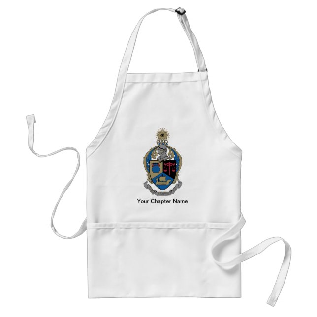 Alpha Kappa Psi - Coat of Arms Adult Apron (Front)