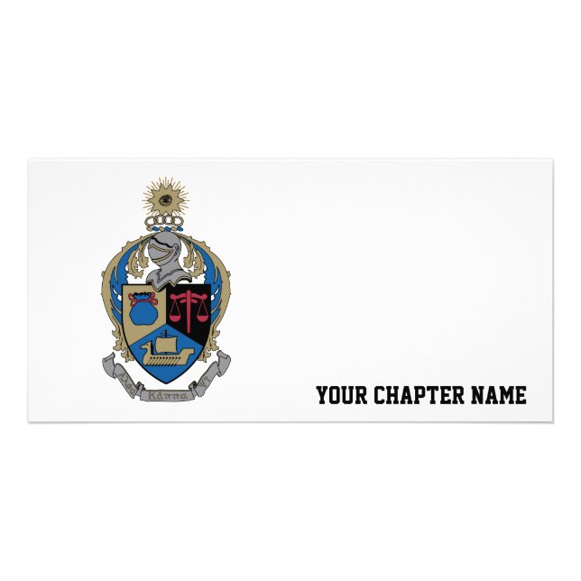 Alpha Kappa Psi - Coat of Arms Card (Front)