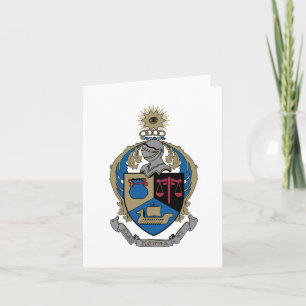 Alpha Kappa Psi - Coat of Arms Card