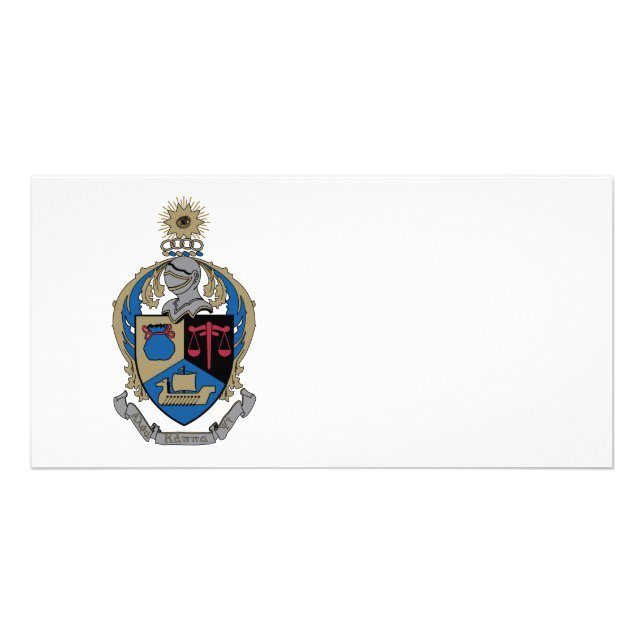 Alpha Kappa Psi - Coat of Arms Card (Front)