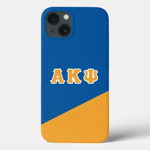 Alpha Kappa Psi  Greek Letters iPhone 13 Case