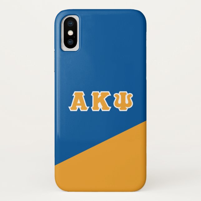 Alpha Kappa Psi | Greek Letters Case-Mate iPhone Case (Back)