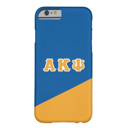 Alpha Kappa Psi  Greek Letters Barely There iPhone 6 Case