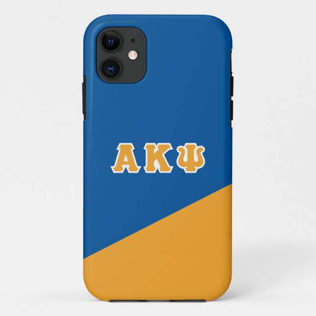 Alpha Kappa Psi | Greek Letters Case-Mate iPhone Case (Back)