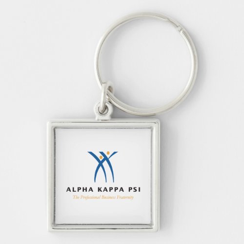 Alpha Kappa Psi Name and Logo Keychain