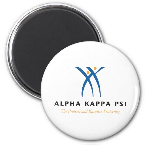 Alpha Kappa Psi Name and Logo Magnet