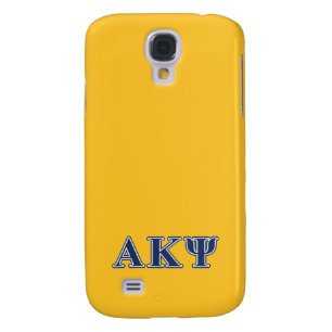 Alpha Kappa Psi Navy Letters Samsung Galaxy S4 Cover