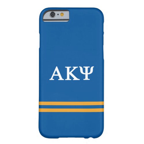 Alpha Kappa Psi  Sport Stripe Barely There iPhone 6 Case