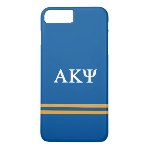 Alpha Kappa Psi  Sport Stripe iPhone 8 Plus7 Plus Case