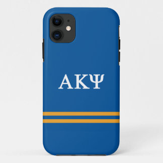 Alpha Kappa Psi | Sport Stripe iPhone 11 Case
