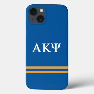 Alpha Kappa Psi | Sport Stripe iPhone 13 Case