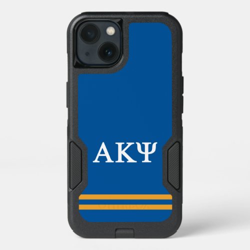Alpha Kappa Psi  Sport Stripe iPhone 13 Case