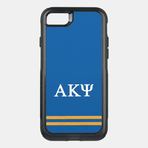 Alpha Kappa Psi  Sport Stripe OtterBox Commuter iPhone SE87 Case