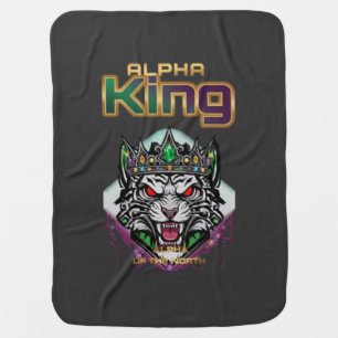 Alpha king The Modern Royalty  Baby Blanket
