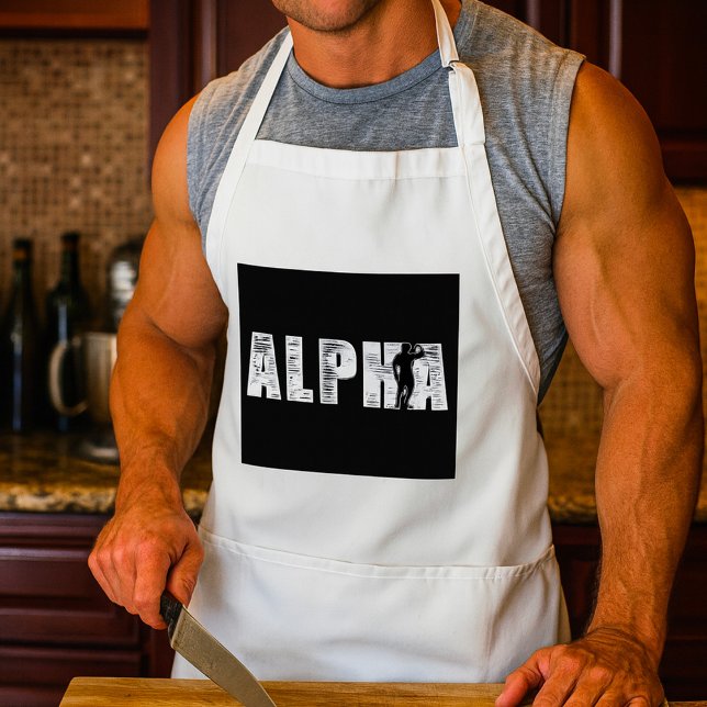 Alpha Male Adult Apron (Creator Uploaded)