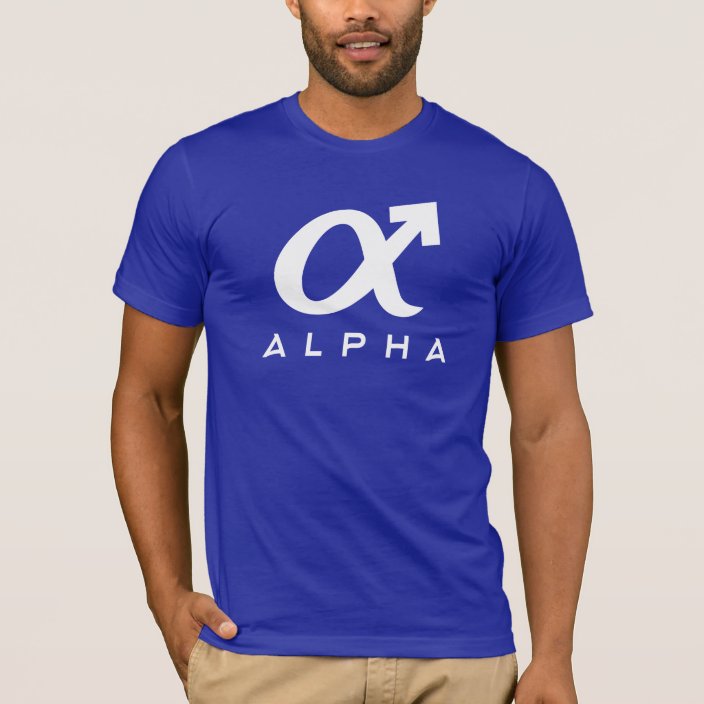 alpha male t shirt