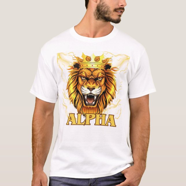alpha male T-Shirt (Front)