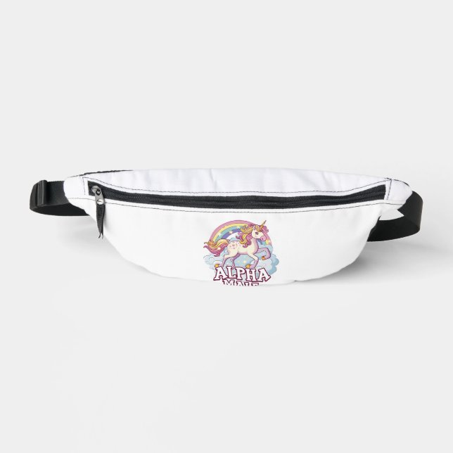 Alpha Male Unicorn Fanny Pack (Front)