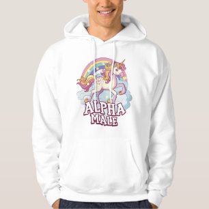 Alpha Male Unicorn Hoodie