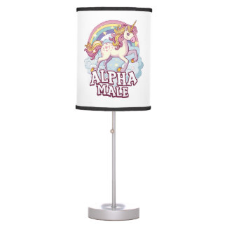 Alpha Male Unicorn Table Lamp