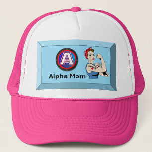 Alpha Mom Trucker Hat