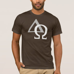 Alpha & Omega 3 White Gray TRANS png T-Shirt