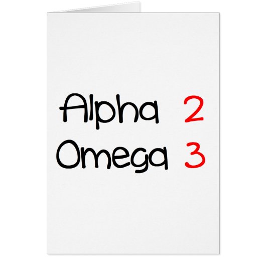 alpha omega cards (Front)
