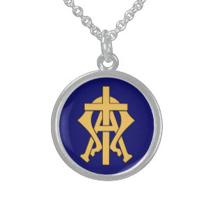 Alpha & Omega Sterling Silver Necklace