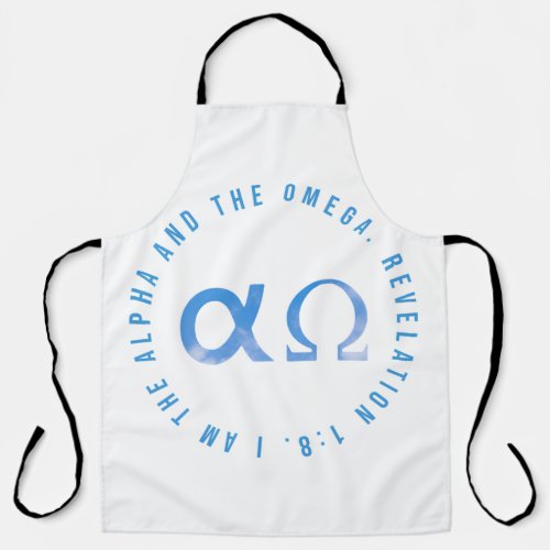 Alpha  Omega T_Shirt Apron