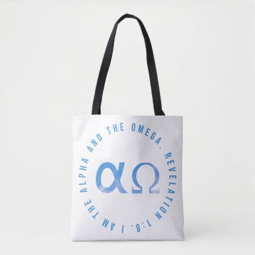 Alpha  Omega T_Shirt Tote Bag