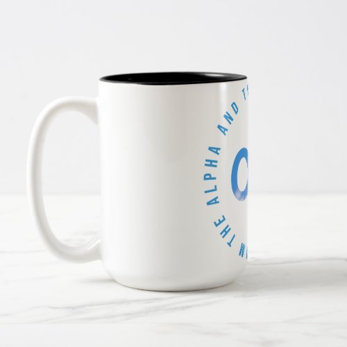Alpha  Omega T_Shirt Two_Tone Coffee Mug
