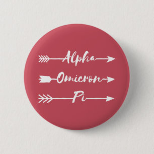 Alpha Omicron Pi Arrow Button