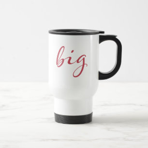 Alpha Omicron Pi Big Script Travel Mug