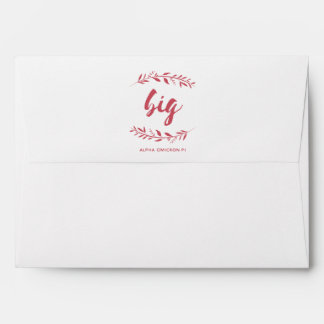 Alpha Omicron Pi Big Wreath Envelope
