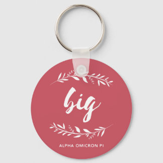 Alpha Omicron Pi Big Wreath Keychain