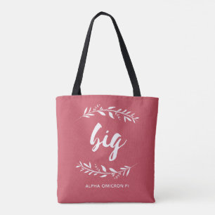 Alpha Omicron Pi Big Wreath Tote Bag