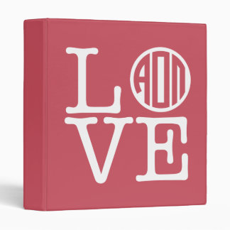 Alpha Omicron Pi Love Binder