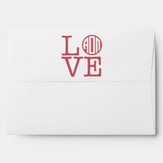 Alpha Omicron Pi Love Envelope